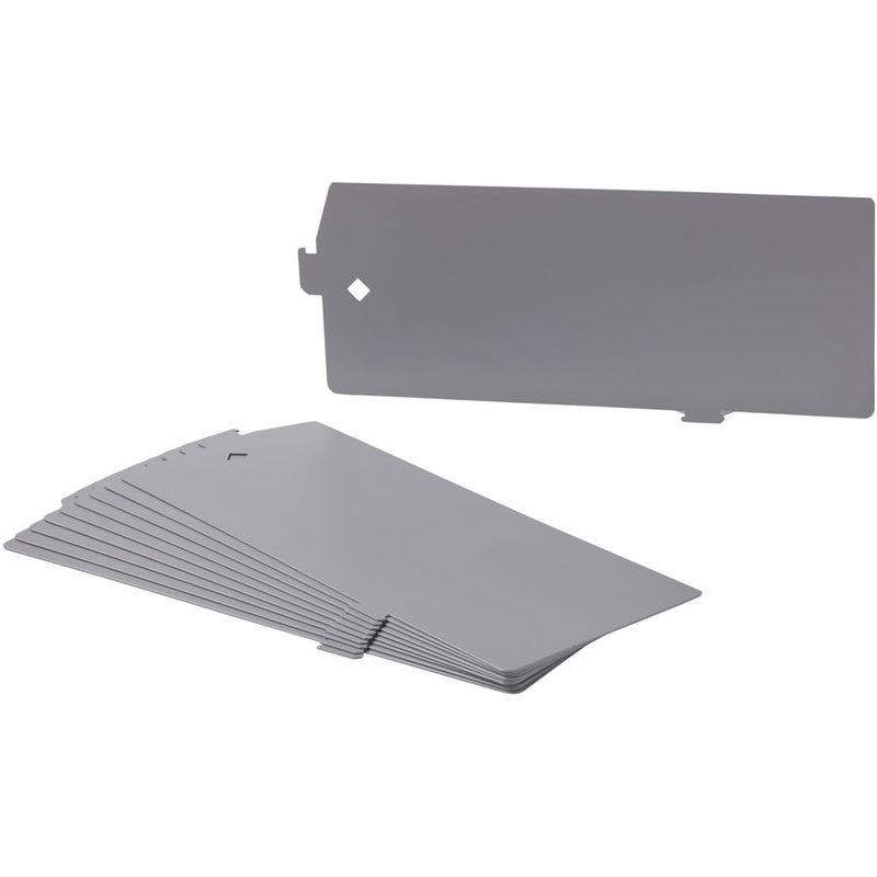 Lorell Lateral File Divider Kit, 12.4" x 5", Platinum Gray (LLR60564), Fits Lorell Lateral Filing Cabinets,10 Count - Image 3
